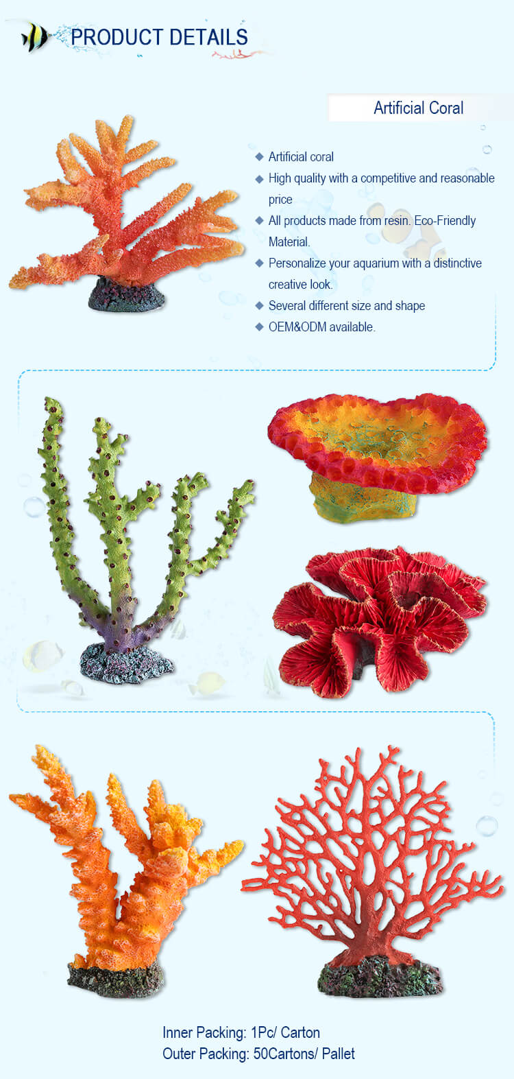 Handmade Corals HZY204